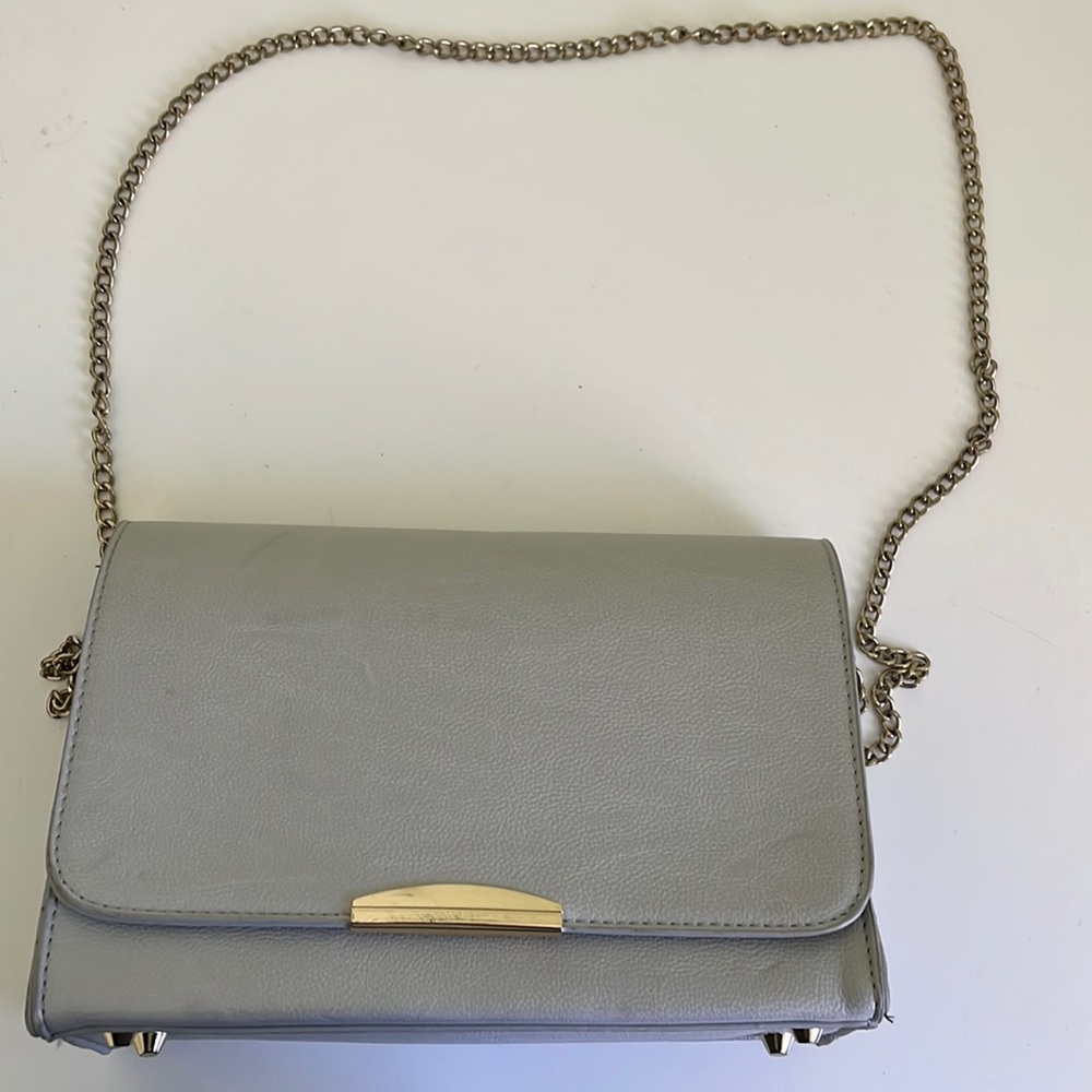 Gray forever21 purse
